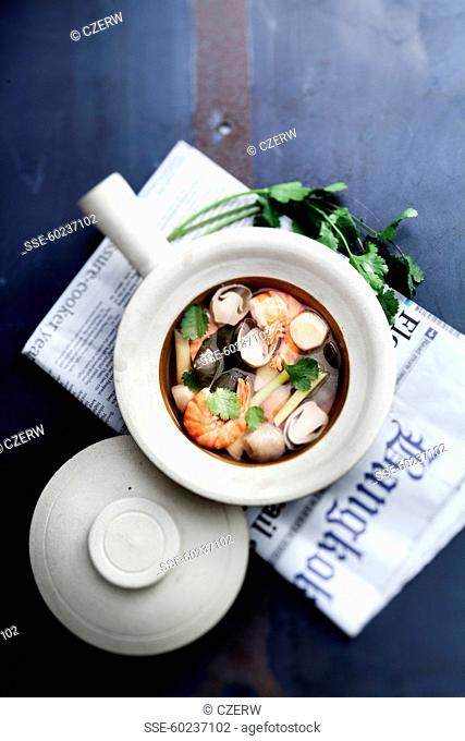 Tom yam kung, Thai shrimp soup