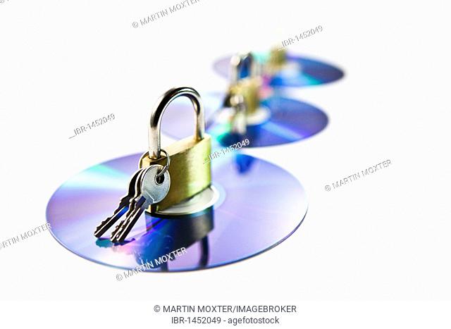 CD, DVD, data, locked, encrypted, sealed, secured