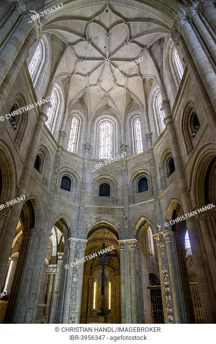 Interior of the Late Gothic Cathedral of Santo Domingo de la Calzada Santo Domingo de la Calzada, La Rioja, Spain