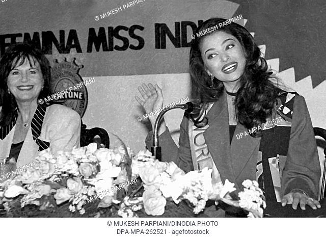 Indian Bollywood actress Aishwarya Rai Bachchan, India, Asia, 1994s