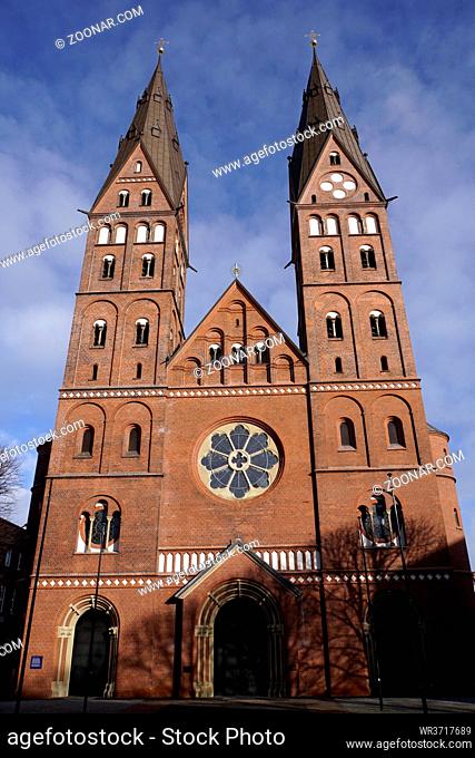 katholische Domkirche St. Marien, St. Georg, Hamburg, Deutschland