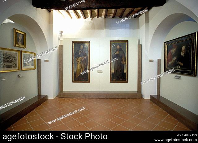 civic art gallery, bevagna, italy