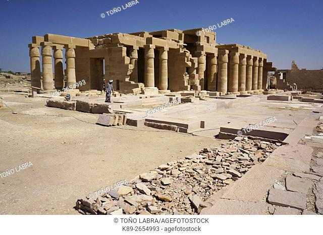 Ramesseum. Luxor. Upper Egypt