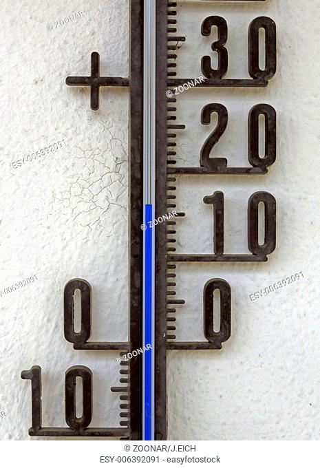thermometer reading