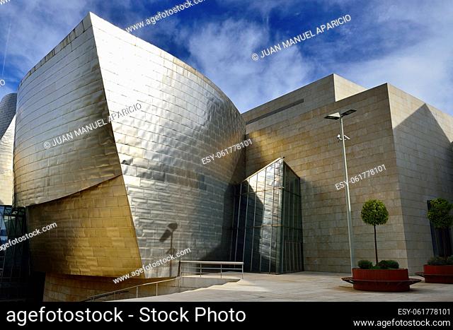 Guggenheim museum, Bilbao, Biscay, Basque Country, Spain