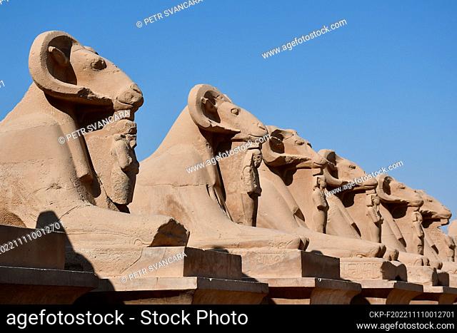 The Karnak Temple Complex in Egypt, October 18, 2022. (CTK Photo/Petr Svancara)