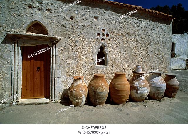 Crete Village of Vrondisi Church Ayios Antonios