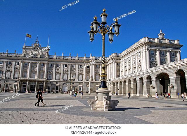 Royal Palace, East Palace, 1738-1803, architect: Giovanni Battista Sachetti, Madrid, Spain
