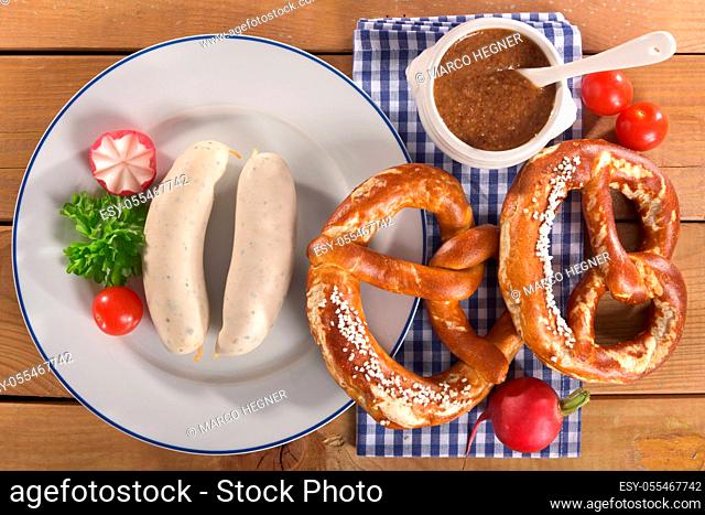 breakfast, bavarian, weisswurst