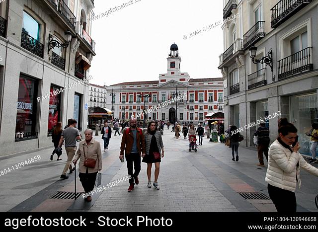Madrid, Spain; 12/03/2020.- Businesses of Chinese owners have closed to the public under the pretext of vacations or reforms