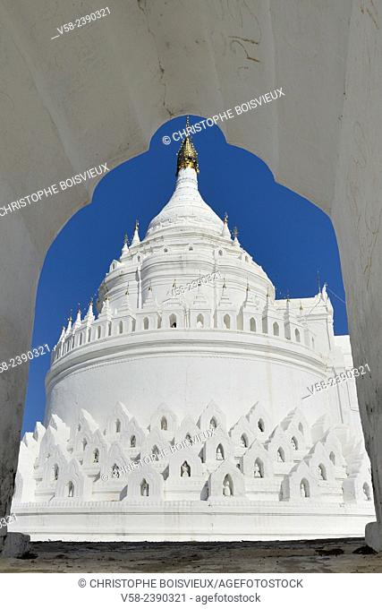 Hsinbyume pagoda, Mingun, Myanmar