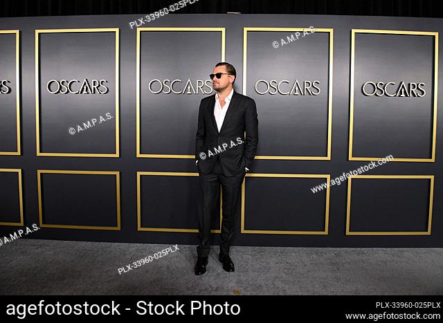 Oscar® nominee Leonardo DiCaprio arrives at the Oscar Nominee Luncheon held at the Ray Dolby Ballroom, Monday, January 27, 2020