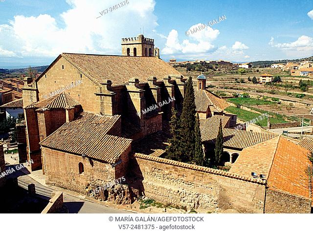 Collegiate church. Mora de Rubielos, Teruel province, Aragon, Spain
