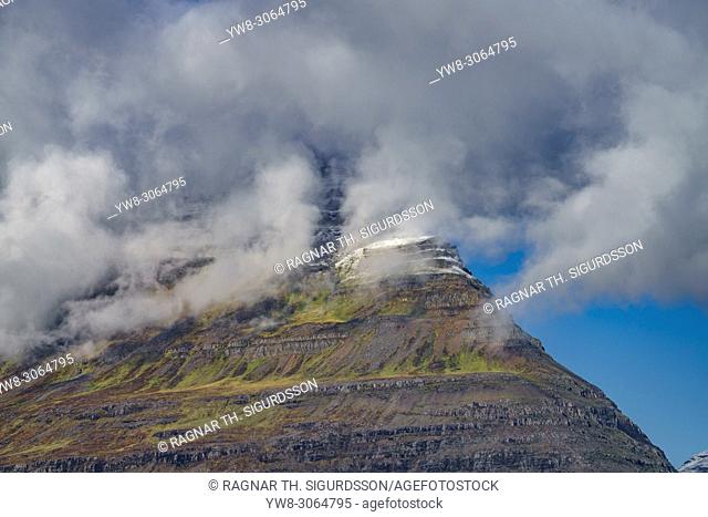 Mountain Landscape, Reydarfjordur, Iceland