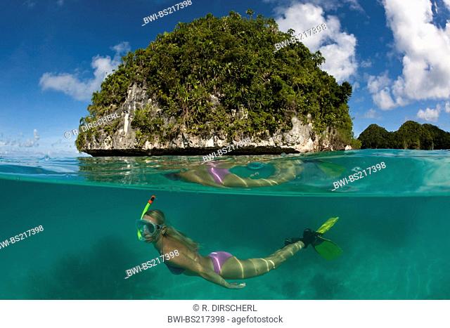 Snorkeling in Palau, Federated States of Micronesia, Palau
