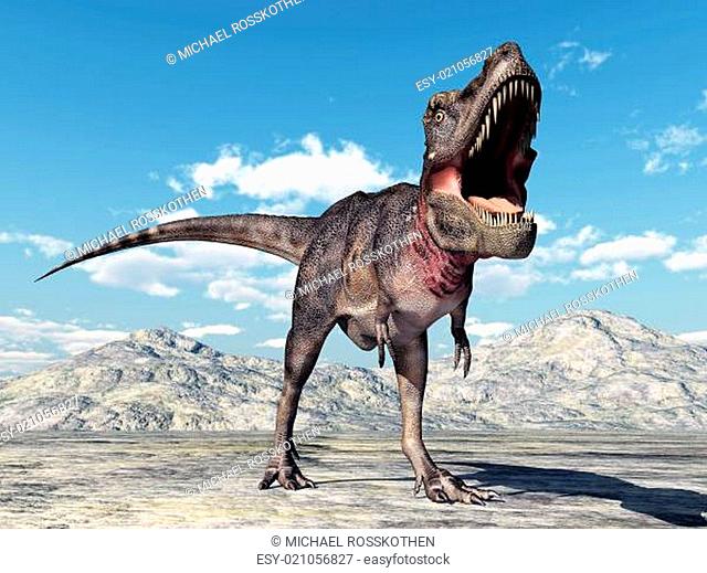 Dinosaurier Tarbosaurus
