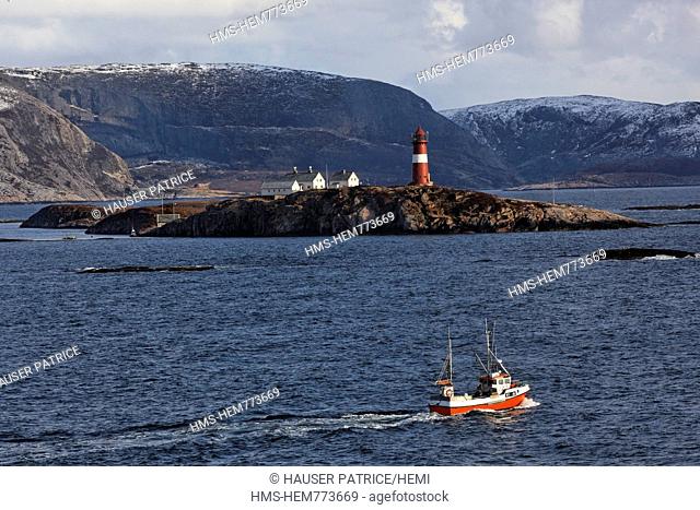 Norway, County of North Trondelag, trawler