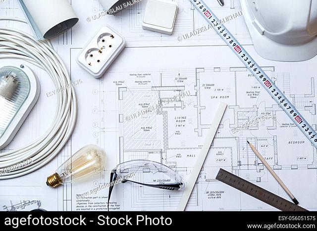 Electrical Master Equipment On House Plans