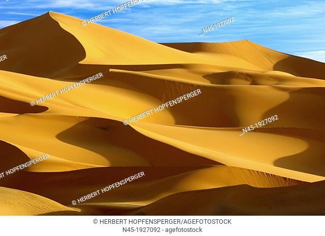 Dunes; Scenery; Libyan Desert; Libyan Arab Jamahiriya
