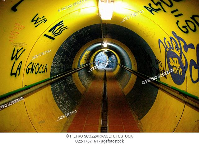 Vignola, Italy: underground tunnel