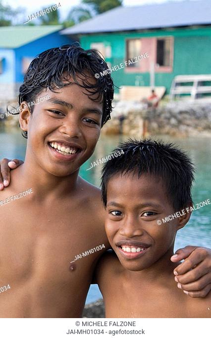 Local Children, Jabor Village, Jaluit Atoll, Marshall Islands