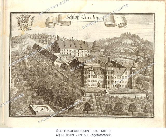 Castle Euraspurg, Castle Eurasburg in Bavaria (Germany), Fig. 249, after p. 128, Wening, Michael (del. et sc.), 1701, Michael Wening: Historico-topographica...