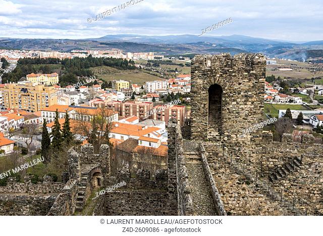 View of the City of Braganca from the Medieval Castle. Braganca District, Norte Region, Portugal, Europe