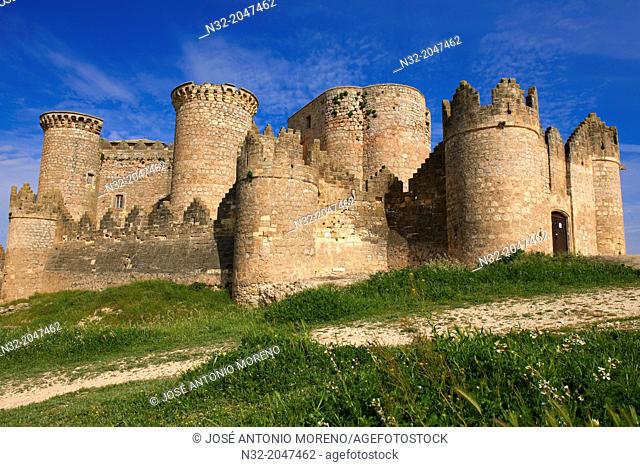 Belmonte, Castle, Cuenca province, Castilla La Mancha, Route of Don Quixote, Spain