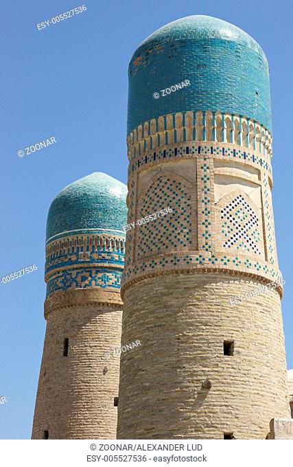 Madrassa Chor Minor, Bukhara, Uzbekistan