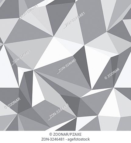Abstract seamless texture - gray background of the polygons