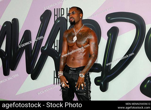 BET Hip Hop Awards 2023 held at at the Cobb Energy Performing Arts Centre Featuring: safaree Where: Atlanta, Georgia, United States When: 03 Oct 2023 Credit:...