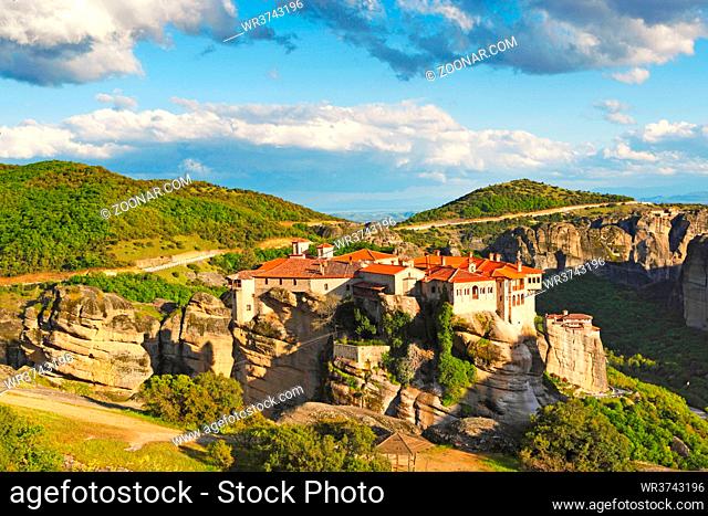 Varlaam Monastery in the Meteora Monastery complex in Greece