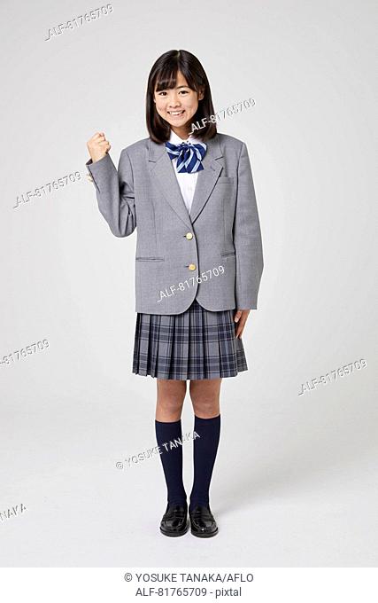 Japanese junior high student