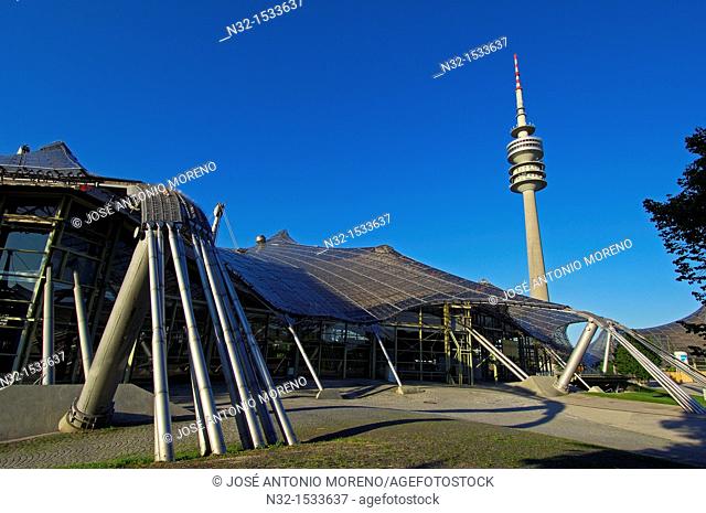 Munich, Olympiapark, Olympia Park, Olympic Park, Bavaria, Germany, Europe
