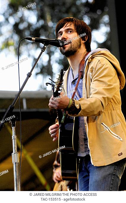 Conor Oberst & The Mystic Valley Band performs at the 2009 Outside Lands Festival in Golden Gate Park in San Francisco on August 29, 2009