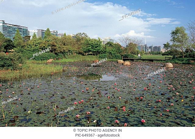 Ilsan Lake Park, Ilsan, Goyang, Gyeonggi, Korea