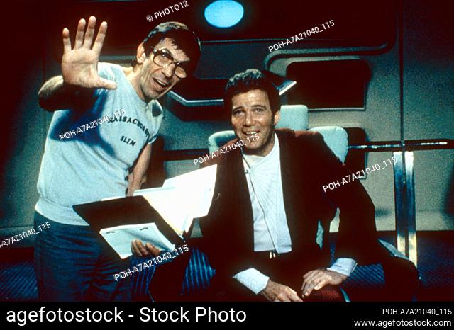 Star Trek 3: The Search for Spock Year : 1984 USA Director : Leonard Nimoy Leonard Nimoy, William Shatner  Shooting picture Restricted to editorial use