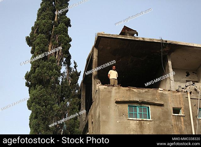 Palestinians inspect damages to their homes and property, and are trying to salvage whatever items they could. Gaza City