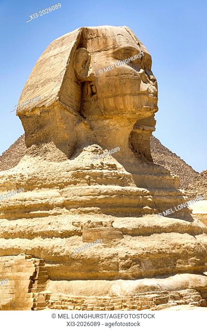 The Great Sphinx, Giza, Cairo, Egypt