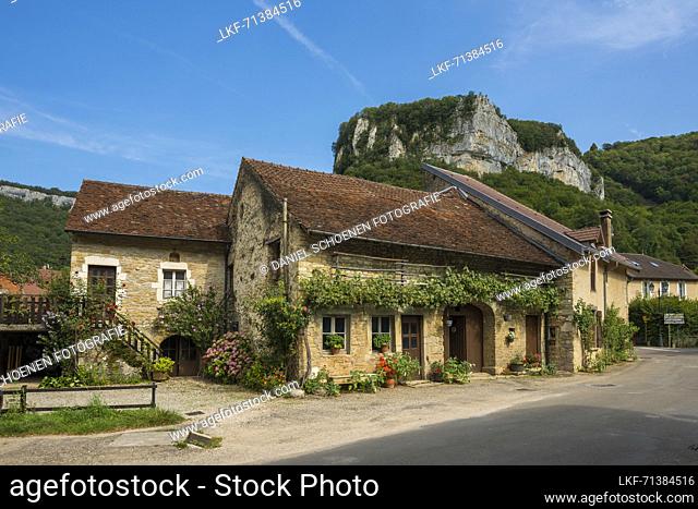 old house, Les Planches prÃ¨s Arbois, Arbois, Jura department, Bourgogne-Franche-ComtÃ©, Jura region, France