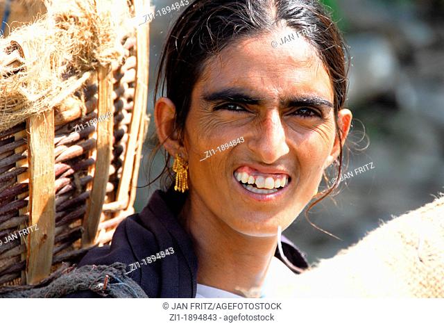 portrait of indian woman
