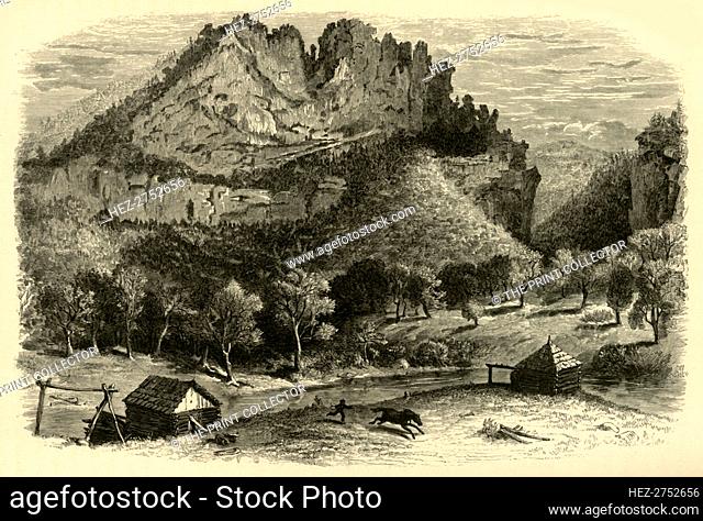 'The Cliffs of Seneca', 1872. Creator: William Ludwell Sheppard