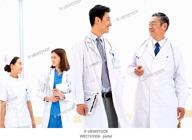 Confident medical workers