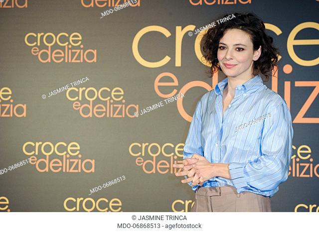 Italian actress Jasmine Trinca during Croce e Delizia photocall at the Hotel St.Regis. Rome, February 22th, 2019