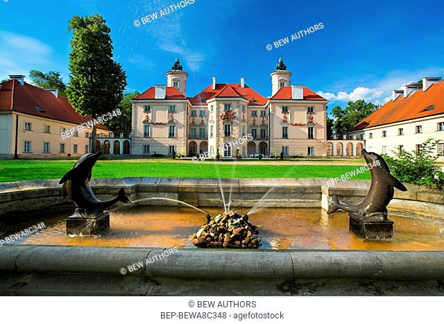 Poland, Mazovia Province, Otwock. Palace of Bielinscy