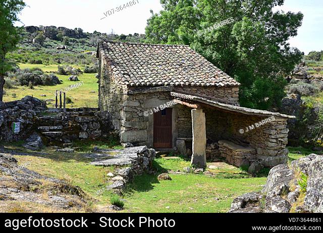 Hydraulic mill (Molino de Serafin). Mamoles, Fariza municipality, Sayago, Zamora province, Castilla y Leon, Spain