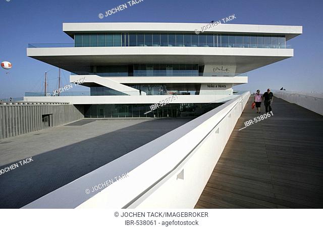 ESP, Spain, Valencia: America's Cup Building Veles e Vents by architect David Chipperfield