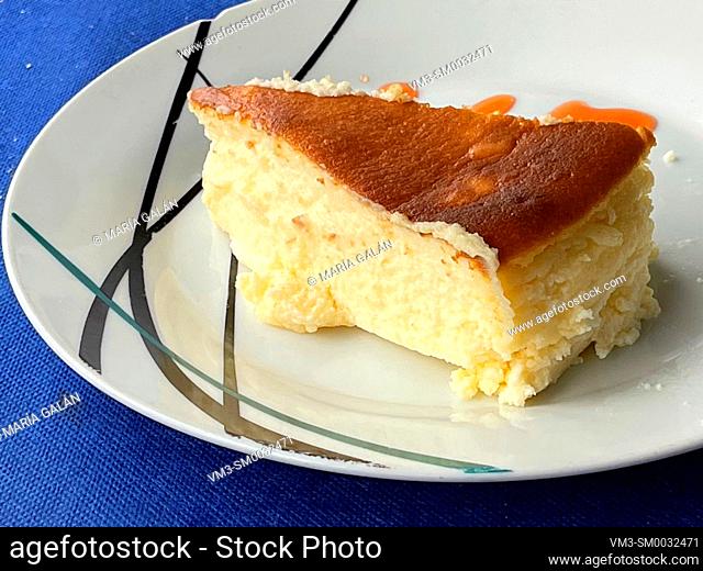 Cheese cake. Spain