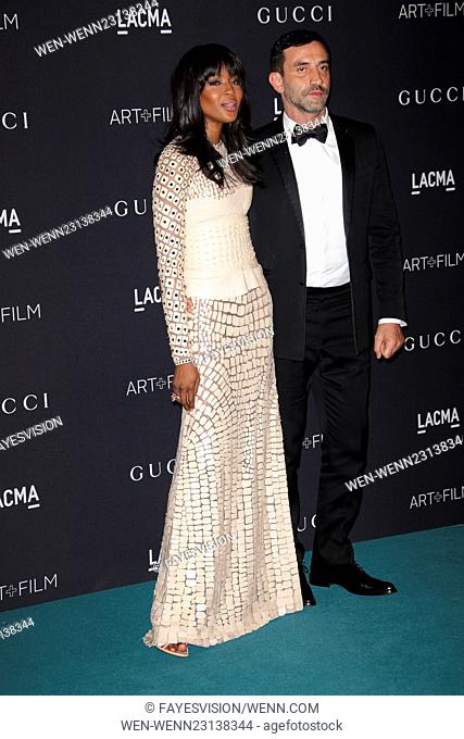 LACMA 2015 Art+Film Gala honouring James Turrell And Alejandro G Inarritu, presented by Gucci Featuring: Naomi Campbell, Riccardo Tisci Where: Los Angeles