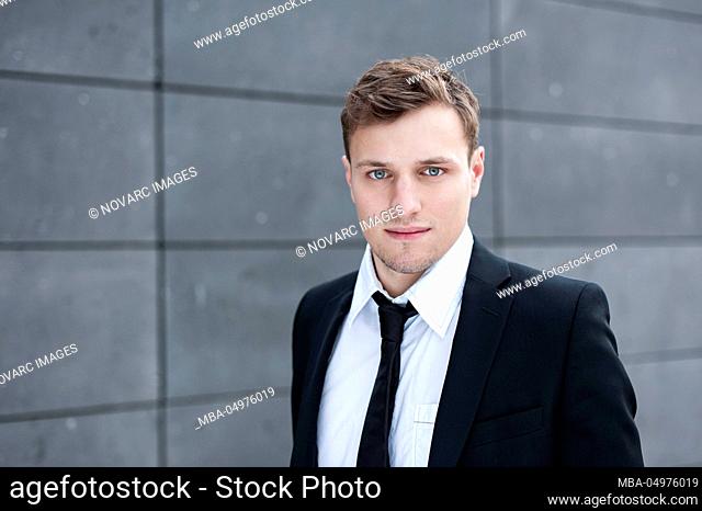 Man in a suit, portrait